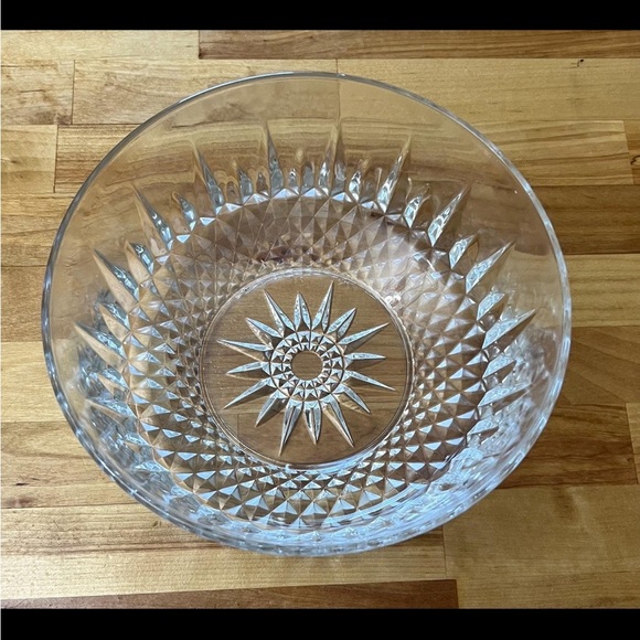 Vintage 1960s Made in France Arcoroc Glass  Serving Bowl Decorative Bowl 8” - Picture 5 of 5